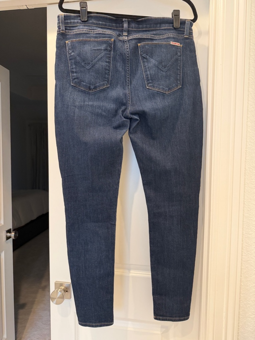Hudson Jeans Women's Dark Blue Skinny Jeans - Picture 7 of 10
